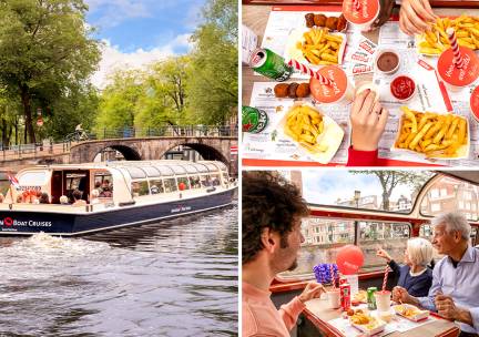 FEBOAT: Amsterdamse grachtenrondvaart met FEBO-snacks