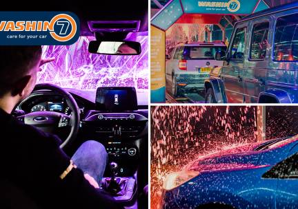 Complete carwash bij Washin7 in Cuijk