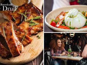 2-gangen keuzediner bij Eet- & BorrelcafÃ© De Druif