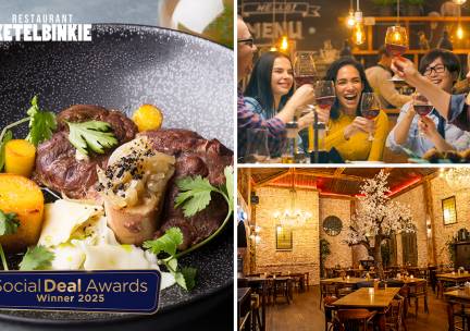 Luxe 4-gangen keuzediner bij restaurant Ketelbinkie