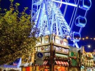 Kerstshoppen in D&uuml;sseldorf + luxe ontbijt & drankje!