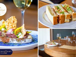 2-gangen keuzelunch + evt. cocktail of Italiaans 2-gangen keuzediner