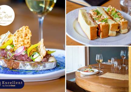 2-gangen keuzelunch + evt. cocktail of Italiaans 2-gangen keuzediner