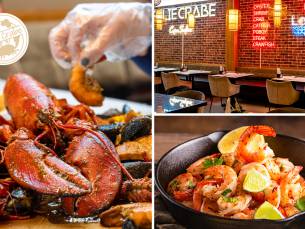 Cajun seafoodbowl + extra zeevrucht naar keuze + drankje bij Folie Crabe Tilburg