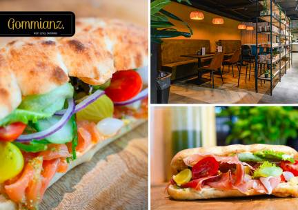 2-gangen keuzelunch voor afhaal of dine-in bij Gommianz Culinair