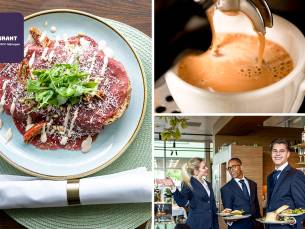 3-gangenlunch + drankje naar keuze bij Het Restaurant - ROC in hartje Nijmegen