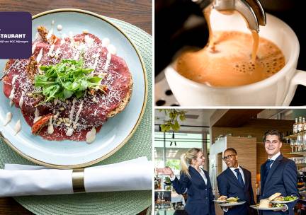 3-gangenlunch + drankje naar keuze bij Het Restaurant - ROC in hartje Nijmegen