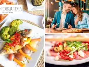 3-gangendiner Ã  la carte bij CafÃ© Orquidea