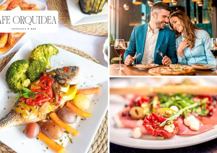3-gangendiner Ã  la carte bij CafÃ© Orquidea