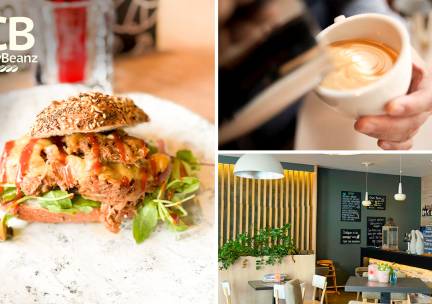 2-gangen keuzelunch of gebak + warme drank naar keuze bij CityBeanz in hartje Vlissingen