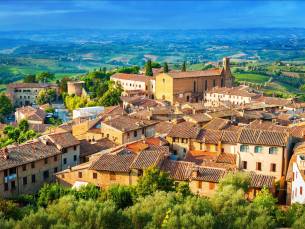 Fly-drive Hoogtepunten van Toscane