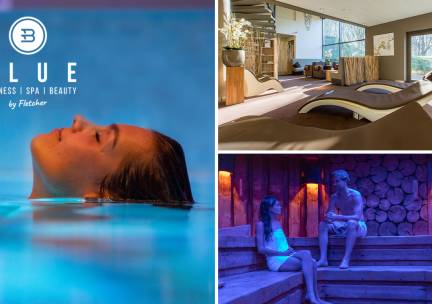 Saunadag + evt. behandeling bij BLUE Wellness by Fletcher