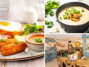 2-gangen keuzelunch bij Brasserie Den Inkel