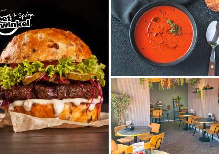 2-gangen keuzelunch bij Eetwinkel 't Spotje