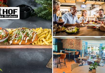 3-gangendiner met loaded schnitzel naar keuze bij Hof van Brabant