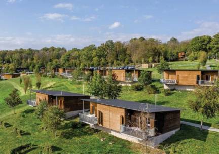 Geniet in een appartement op een vakantiepark in het prachtige natuurgebied Avesnois in Noord-Frankrijk incl. GRATIS entree tot waterpark Aquatica