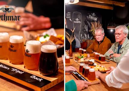 Bierproeverij + borrelplank