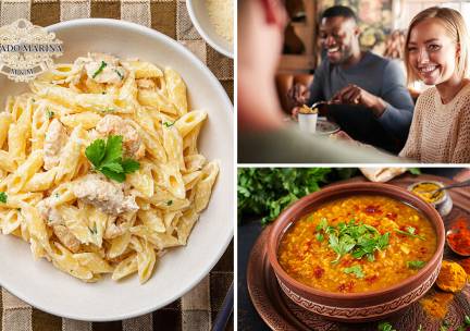 2-gangen keuzelunch bij Milado Marina