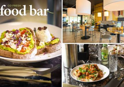 2-gangen keuzelunch bij Go Fresh Foodbar