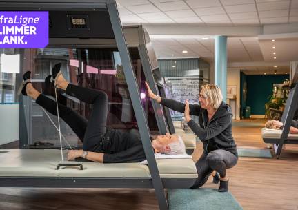 3 of 5 afslankbehandelingen in de infraroodcabine