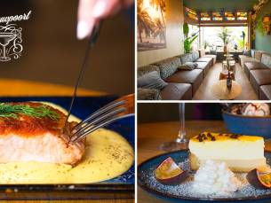 3-gangendiner Ã  la carte bij Cocktailbar Blauwpoort