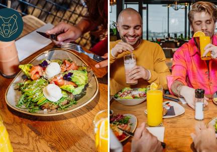 2-gangen keuzelunch bij De Beren