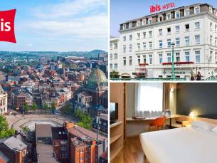 Overnachting(en) voor 2 + ontbijt + welkomstdrankje in Charleroi