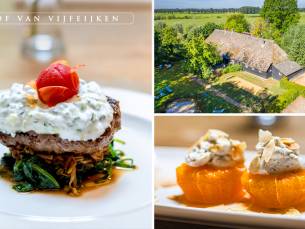 3-gangenlunch of 4-gangendiner van de chef + amuse in Boxtel