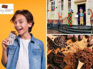 Entree museum (90 min) + evt. proeverij + chocoladereep decoreren (120 min)