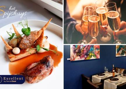 Lunchproeverij + bubbels bij Het Spijshuys