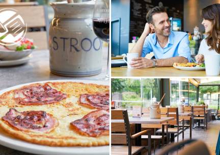 2-gangen keuzelunch bij Pannenkoekenhuis De Langenberg