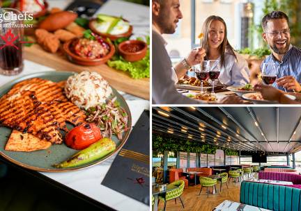 3- of 4-gangenlunch of -diner