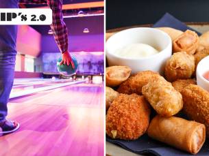 Bowlen (1 uur) voor 2 t/m 6 personen + bittergarnituur