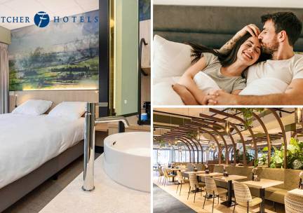 Overnachting(en) voor 2 + ontbijt + 2-gangendiner bij Fletcher