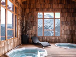 LUXE 4*-hotel met panoramisch uitzicht over de noordelijke Franse Alpen en heerlijke SPA bij het centrum van La Rosi&egrave;re, vlak bij skigebied Espace San Bernardo incl. ontbijt!
