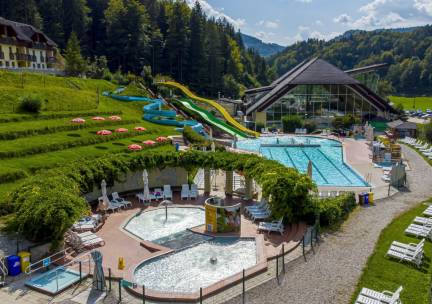 Genieten in de Alpen! Verblijf o.b.v. halfpension in Kamnik, Sloveni&euml; incl. ONBEPERKT toegang tot de thermale zwembaden!