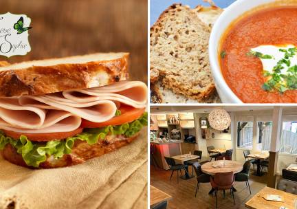 2-gangen keuzelunch bij Lieve Sophie