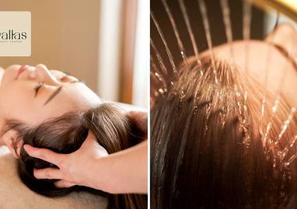 (Duo) hairplaybehandeling of Japanese head spa