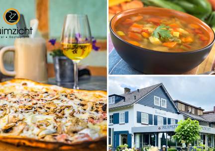 2-gangen keuzelunch bij Ruimzicht - Brasserie Brût