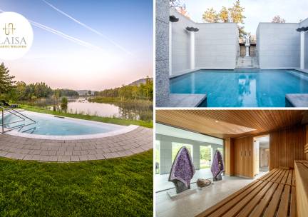 Entree voor Elaisa Energetic Wellness + badjas en badlinnen + welkomstdrankje