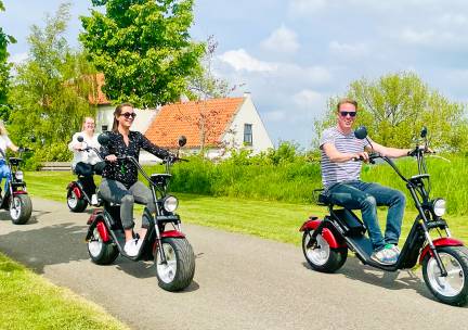 E-chopper huren (2 uur) bij Akkermans Leisure & Golf