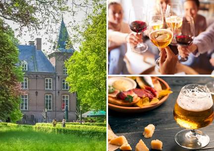 Bier- of wijnproeverij bij Lunchroom De Twaalf Trappisten