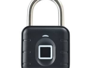 Smart Lock Smart Vorhängeschloss für Gepäck Kofferraumtüren Vorhängeschloss CR2032 Knopfzelle Netzteil Vorhängeschloss (Fingerprint Lock)