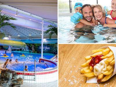 Entree voor Swimfun Joure + friet en saus