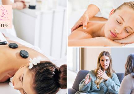 Hotstone- of ontspanningsmassage of NEI-therapie