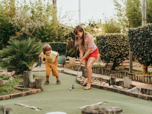 Midgetgolfen + drankje bij Zuiderpark