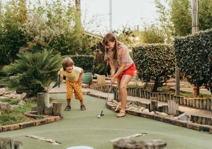 Midgetgolfen + drankje bij Zuiderpark