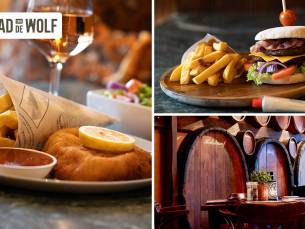 3-gangendiner Ã  la carte bij CafÃ© Aad de Wolf