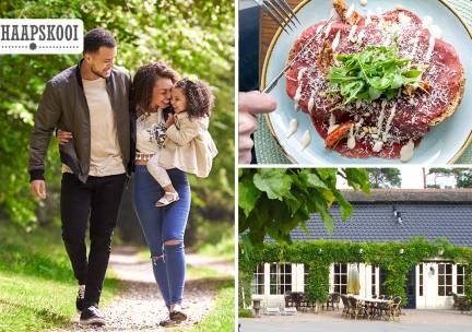 Wandel- of fietsarrangement met 2-gangenlunch bij EetcafÃ© de Schaapskooi