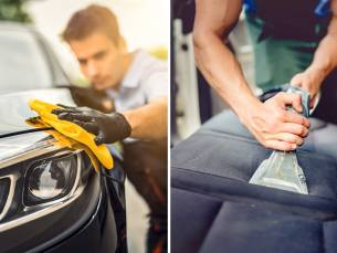 Reiniging aan huis, keuze uit auto, meubels, tapijt, trap of een matras